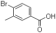 structure of CAS# 7697-28-1, 4-Bromo-3-methylbenzoic acid