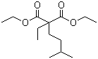 structure of CAS# 77-24-7, Diethyl ethyl(isoamyl)malonate