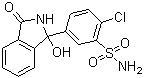 structure of CAS# 77-36-1, Chlortalidone