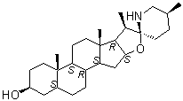 structure of CAS# 77-59-8, Tomatidin