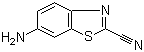 6-氨基-2-苯并噻唑甲腈分子结构 (CAS 7724-12-1)