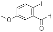 structure of CAS# 77287-58-2, 2-Iodo-5-methoxybenzaldehyde