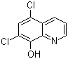 structure of CAS# 773-76-2, 5,7-Dichloro-8-hydroxyquinoline