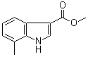 structure of CAS# 773134-49-9, 7-甲基-1H-吲哚-3-羧酸甲酯
