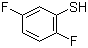 structure of CAS# 77380-28-0, 2,5-Difluorothiophenol