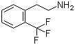 2-(Trifluoromethyl)benzeneethanamine molecular structure (CAS 774-18-5)