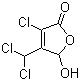 structure of CAS# 77439-76-0, 3-氯-4-(二氯甲基)-5-羟基-2(5H)-呋喃酮