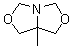 5-Methyl-1-aza-3,7-dioxabicyclo[3.3.0]octane molecular structure (CAS 7747-34-4)