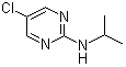 structure of CAS# 77476-96-1, 5-Chloro-N-(1-methylethyl)-2-pyrimidinamine