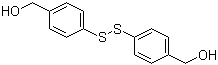 4,4'-二硫二基双(4,1-亚苯)二甲醇分子结构 (CAS 7748-20-1)