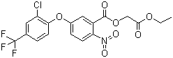 structure of CAS# 77501-90-7, Fluoroglycofen-ethyl
