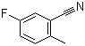 structure of CAS# 77532-79-7, 5-Fluoro-2-methylbenzonitrile