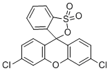 3',6'-Dichlorospiro[benzo[c][1,2]oxathiole-3,9'-xanthene] 1,1-dioxide molecular structure (CAS 77545-45-0)