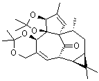 Ingenol 3,4:5,20-bisacetonide molecular structure (CAS 77573-44-5)