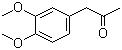 structure of CAS# 776-99-8, 3,4-Dimethoxyphenylacetone