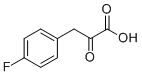 3-(4-氟苯基)-2-氧代丙酸分子结构 (CAS 7761-30-0)
