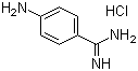 4-Aminobenzamidine hydrochloride molecular structure (CAS 7761-72-0)