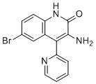 溴西泮 EP 杂质D分子结构 (CAS 77616-97-8)