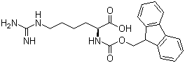 structure of CAS# 776277-76-0, Fmoc-L-homoarginine