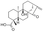 CAS 登录号：77658-39-0, 等效-9-羟基-15-氧代-16-贝壳杉烯-19-酸