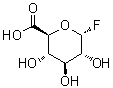 CAS # 777038-38-7, 1-Deoxy-1-fluoro-alpha-D-glucopyranuronic acid