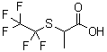 CAS 登录号：77758-95-3, 2-[(五氟乙基)硫基]丙酸