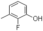 2-氟-3-甲基苯酚分子结构 (CAS 77772-72-6)