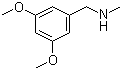 structure of CAS# 77775-71-4, (3,5-Dimethoxybenzyl)methylamine