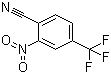 structure of CAS# 778-94-9, 2-Nitro-4-(trifluoromethyl)benzonitrile
