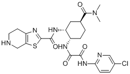 N-Desmethyl edoxaban molecular structure (CAS 778571-11-2)