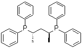 (2S,4S)-2,4-二(二苯基膦基)戊烷分子结构 (CAS 77876-39-2)