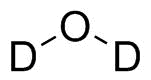 重水分子结构 (CAS 7789-20-0)