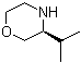 (S)-3-Isopropylmorpholine molecular structure (CAS 77897-21-3)