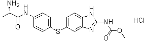 德尼布林盐酸盐分子结构 (CAS 779356-64-8)