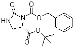 CAS 登录号：77999-24-7, (5S)-2-氧代-1,5-咪唑烷二甲酸 5-叔丁基 1-苄基酯