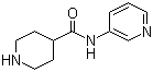 CAS 登录号：779999-14-3, N-(吡啶-3-基)哌啶-4-甲酰胺