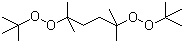 structure of CAS# 78-63-7, 2,5-Dimethyl-2,5-di(tert-butylperoxy)hexane