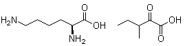 CAS 登录号：78000-31-4, 3-甲基-2-氧代戊酸 L-赖氨酸盐