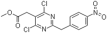 CAS # 780763-92-0, Methyl [4,6-dichloro-2-(4-nitrobenzyl)pyrimidin-5-yl]acetate