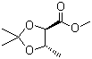 structure of CAS# 78086-72-3, Methyl (4R,5S)-2,2,5-trimethyl-1,3-dioxolane-4-carboxylate