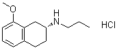 (R)-1,2,3,4-Tetrahydro-8-methoxy-N-propyl-2-naphthalenamine hydrochloride molecular structure (CAS 78095-32-6)