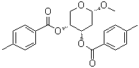 CAS 登录号：78185-66-7, 甲基 2-脱氧-alpha-D-赤式-吡喃戊糖苷二(4-甲基苯甲酸酯)