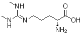 structure of CAS# 783265-75-8, N5-[Bis(methylamino)methylene]-D-ornithine