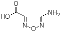 structure of CAS# 78350-50-2, 3-Aminofurazan-4-carboxylic acid