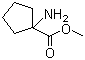 structure of CAS# 78388-61-1, 1-氨基-1-环戊烷甲酸甲酯
