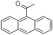 9-乙酰基蒽分子结构 (CAS 784-04-3)