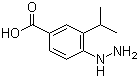 CAS 登录号：784119-02-4, 4-肼基-3-异丙基苯甲酸