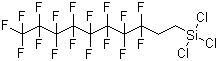 structure of CAS# 78560-44-8, 1H,1H,2H,2H-Perfluorodecyltrichlorosilane