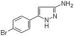 3-氨基-5-(4-溴苯基)-1H-吡唑分子结构 (CAS 78583-82-1)