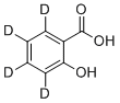 structure of CAS# 78646-17-0, Salicylic Acid-d4